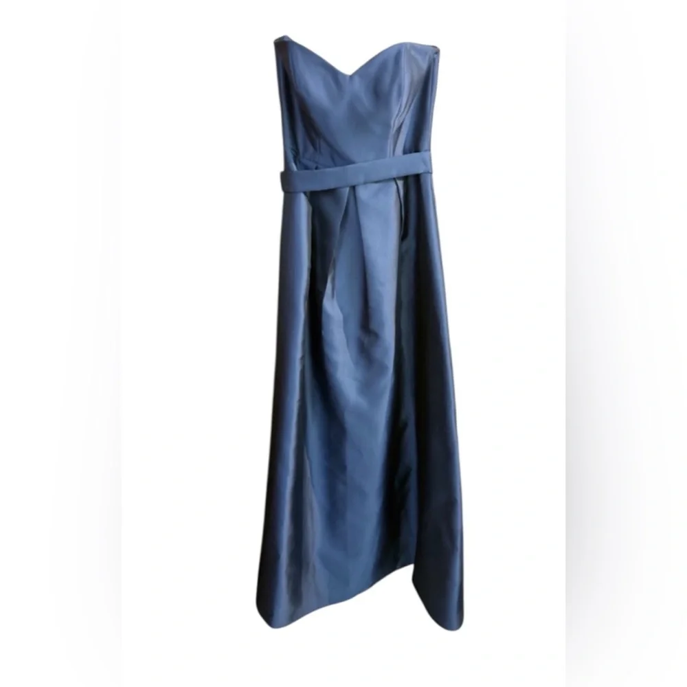 Alfred Sung Elegant Navy Blue Dress Sz 4R‎